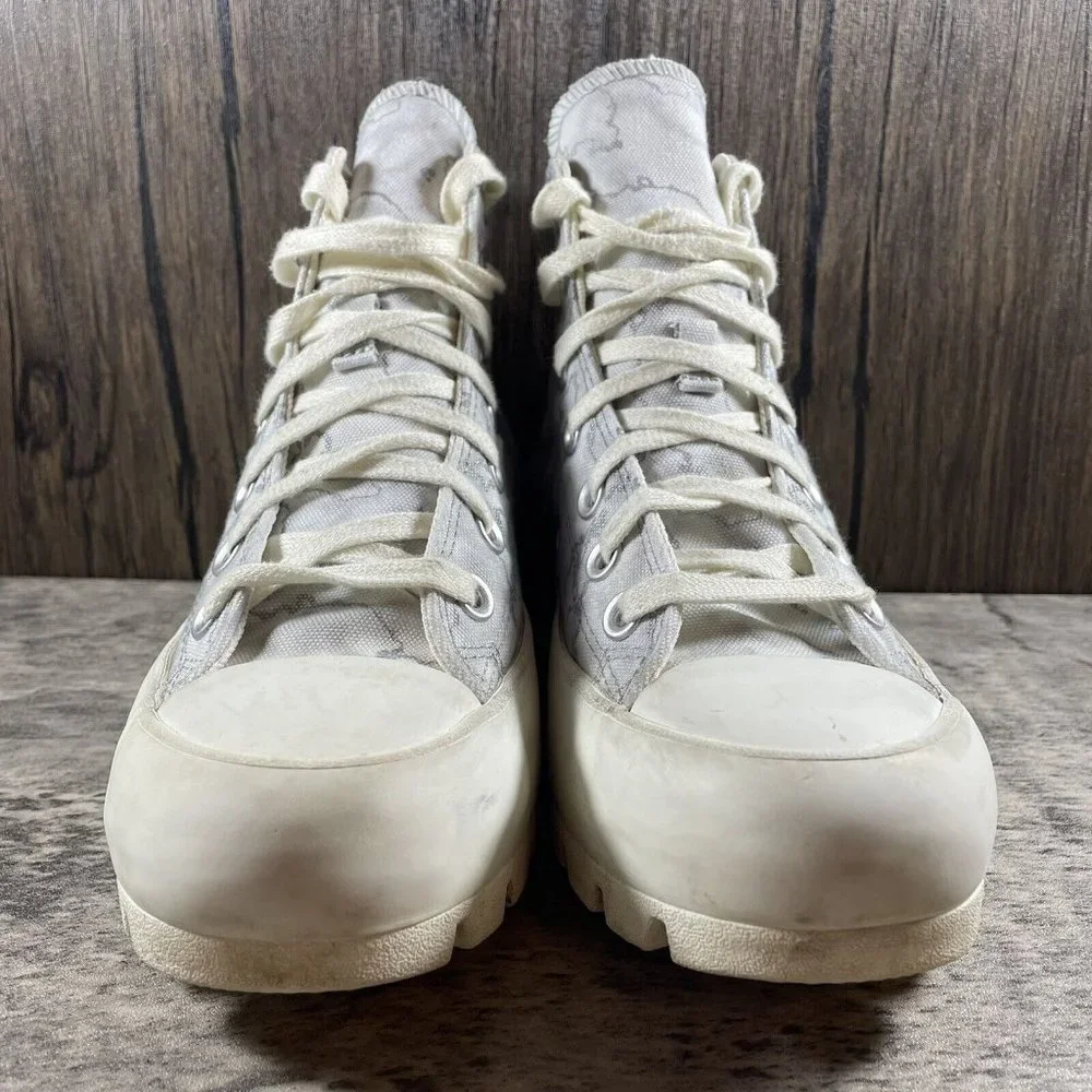 Converse CTAS Hi Women's 7 White High Top Sneakers Lugged Platform Chunky